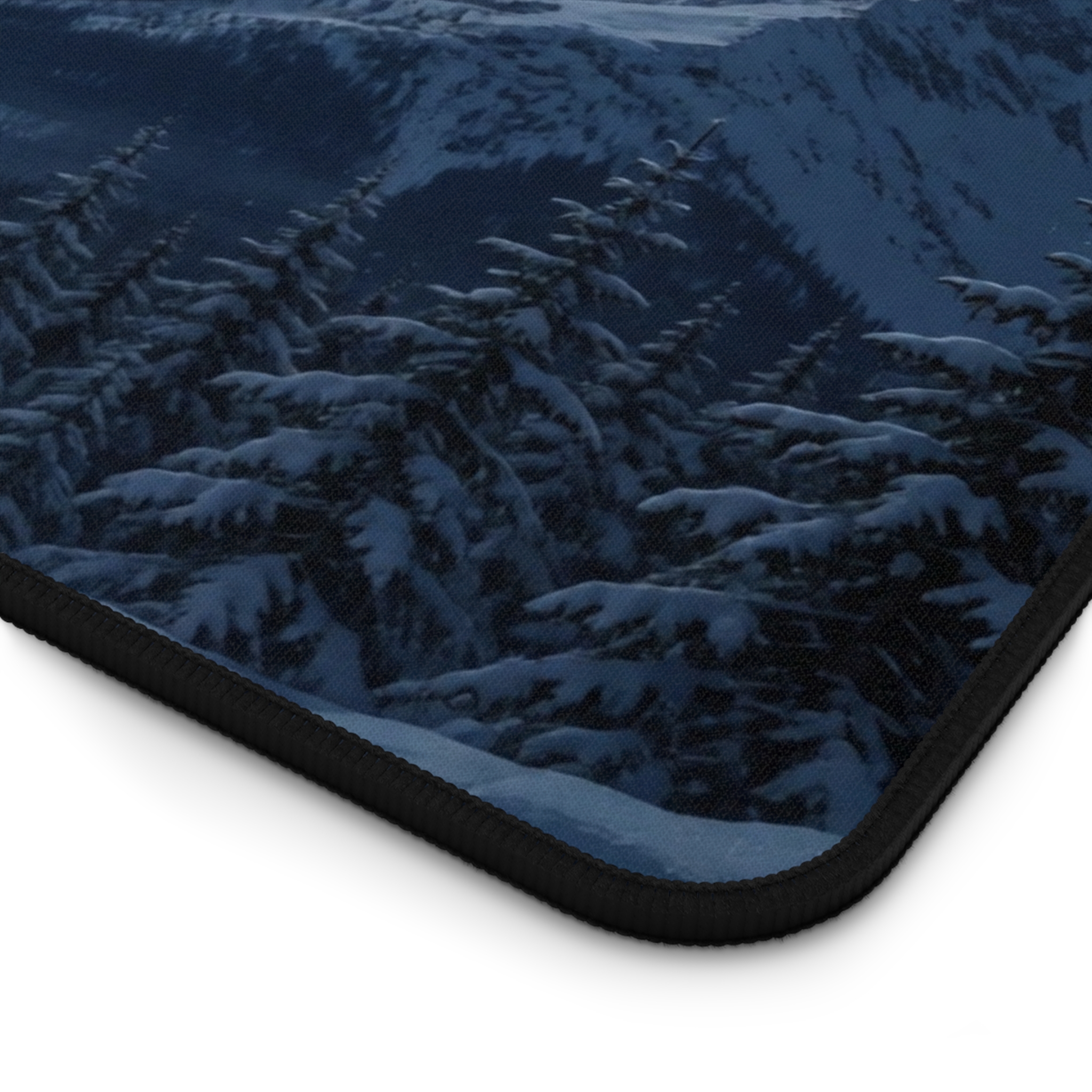 Howling wolf desk mat